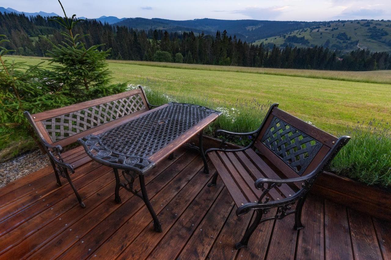 Witowianskie Domki Z Kominkiem, Jacuzzi I Sauna Dzianisz Bagian luar foto