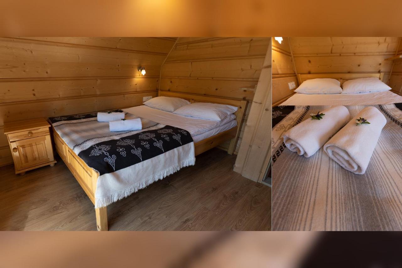 Witowianskie Domki Z Kominkiem, Jacuzzi I Sauna Dzianisz Bagian luar foto