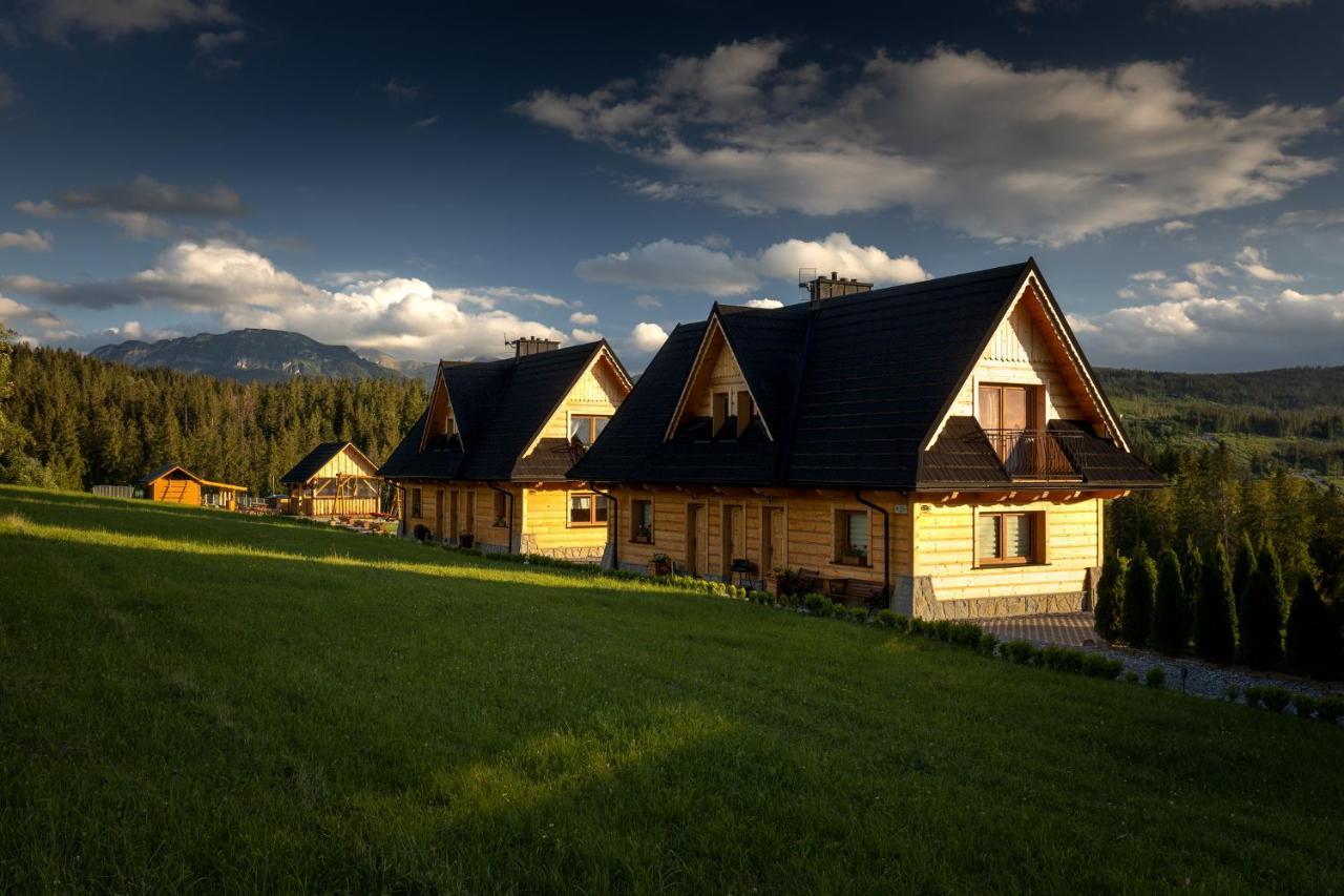 Witowianskie Domki Z Kominkiem, Jacuzzi I Sauna Dzianisz Bagian luar foto