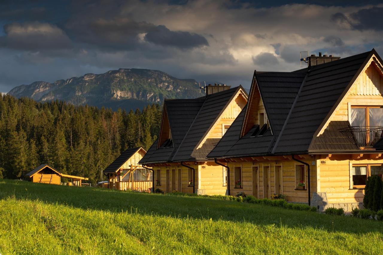 Witowianskie Domki Z Kominkiem, Jacuzzi I Sauna Dzianisz Bagian luar foto