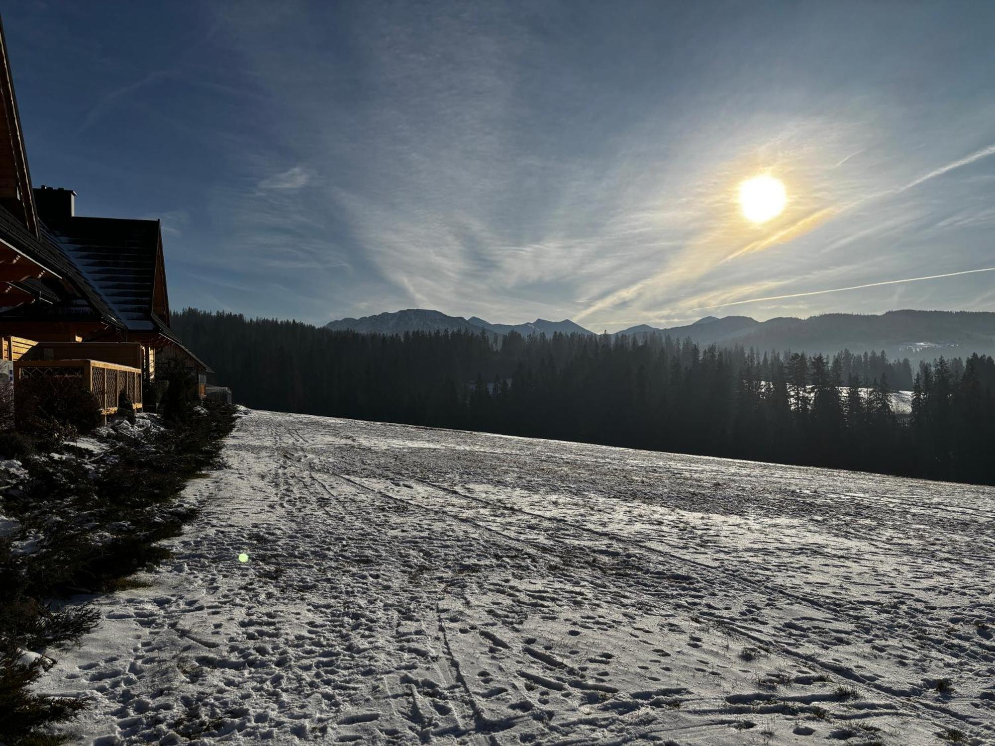 Witowianskie Domki Z Kominkiem, Jacuzzi I Sauna Dzianisz Bagian luar foto