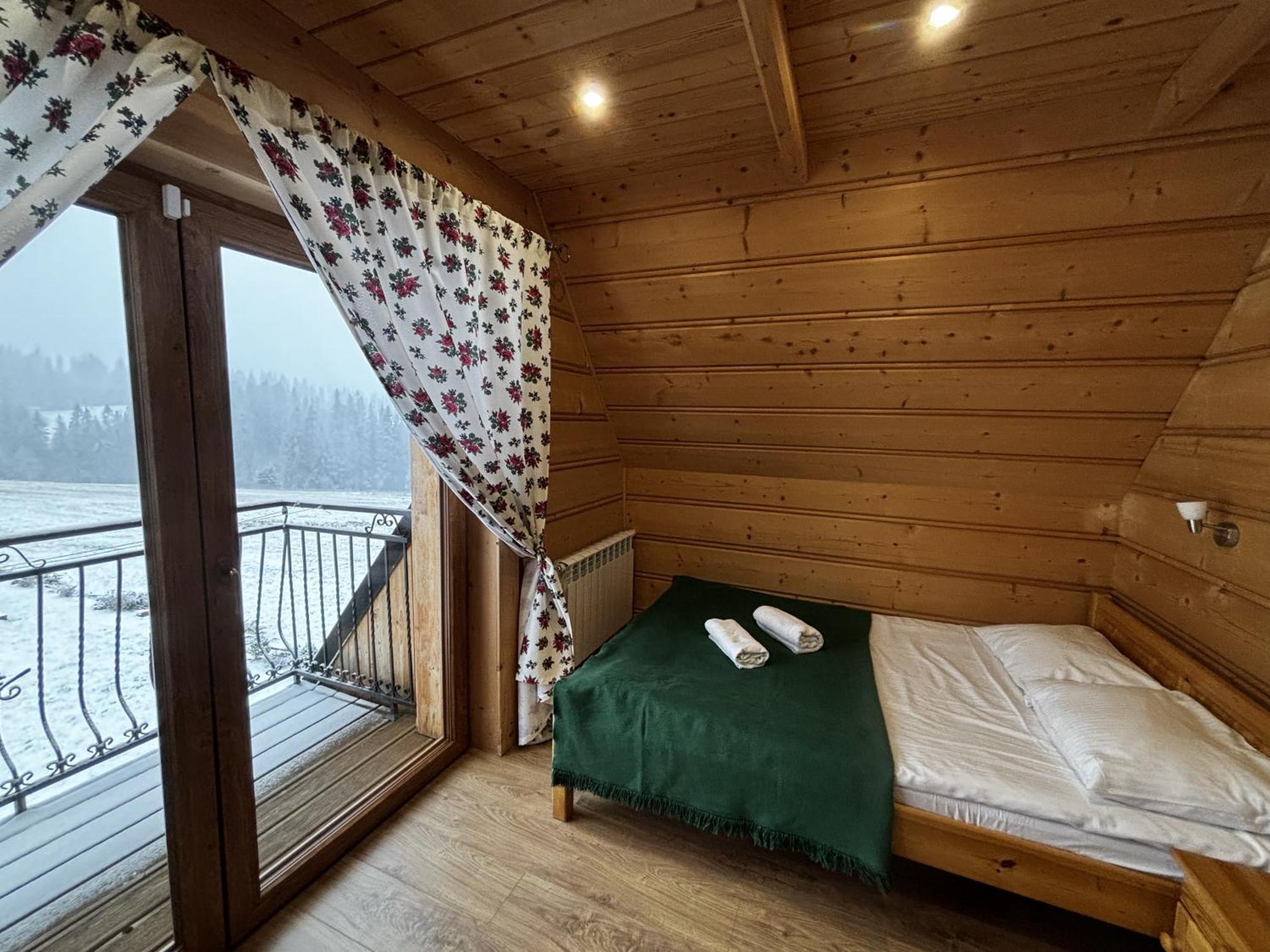 Witowianskie Domki Z Kominkiem, Jacuzzi I Sauna Dzianisz Bagian luar foto